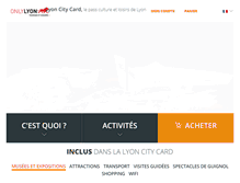 Tablet Screenshot of lyoncitycard.com